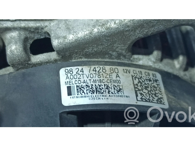 Генератор A002TV0781ZEA, 9824742880   Citroen Berlingo      