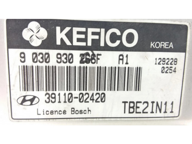 Řídící jednotka 9030930266F, 3911002420   Hyundai Getz 2007