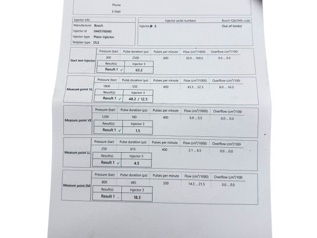 Vstřikovač 059130277CC, 0445116040   Audi A6 S6 C7 4G    CDUC 
