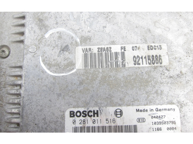 Řídící jednotka 9652184280, 0281011516   Peugeot 607 2001
