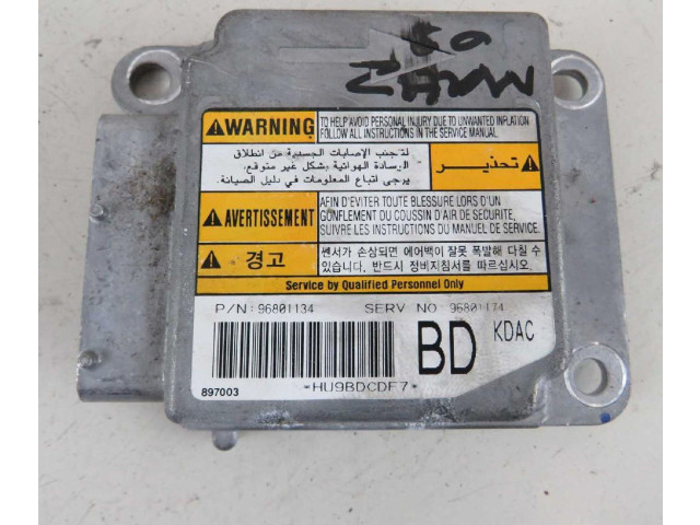 Блок подушек безопасности 96801134   Chevrolet Matiz