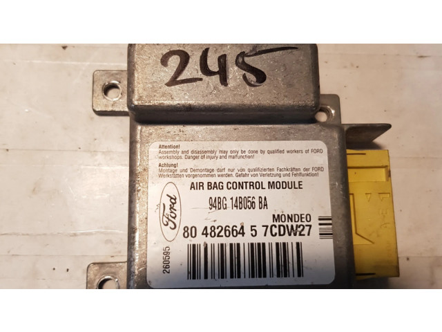 Блок подушек безопасности 94BG14B056BA, 8048266457CDW27   Ford Mondeo MK I