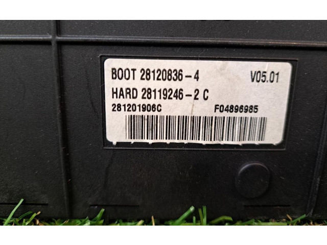 Блок управления 28120836-4, 28120836-4   Fiat Scudo