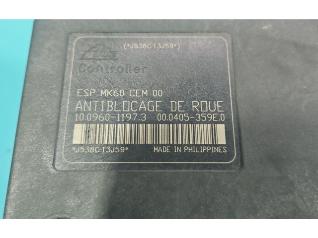 Jednotka ABS 9663945780, IMPRK1423847   Peugeot 207 2008