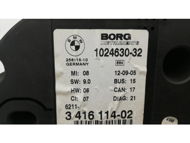 Панель приборов 3416114, 1024630   BMW X3 E83       