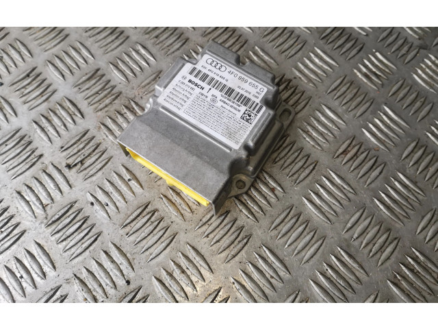 Блок подушек безопасности 4F0959655G, 0285010682   Audi A6 S6 C6 4F