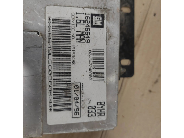 Блок управления двигателя 16246649, 004647240300   Alfa Romeo 145 - 146