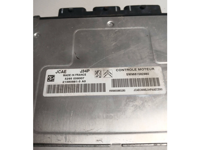 Řídící jednotka 9661582980   Peugeot 1007 2007