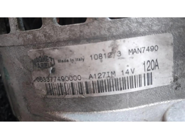 Генератор 063377490000, ALTERNADOR   Fiat Bravo 1.9     