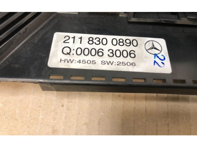 Блок управления климат-контролем 2118300890, 2118300890   Mercedes-Benz E AMG W211