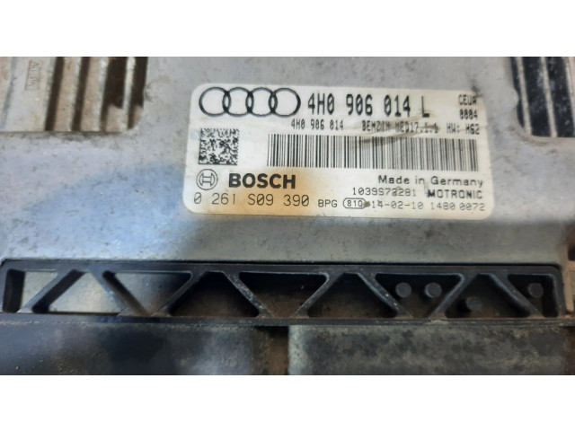 Блок управления двигателя 4H0906014L   Audi A8 S8 D4 4H