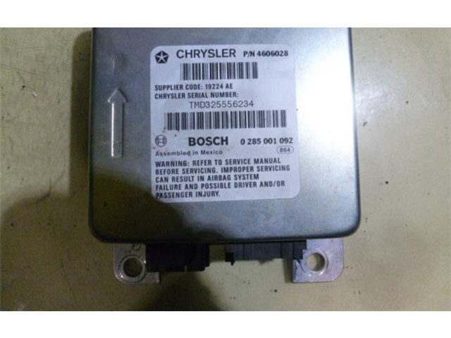 Блок подушек безопасности 285001092, 4606028   Chrysler Stratus
