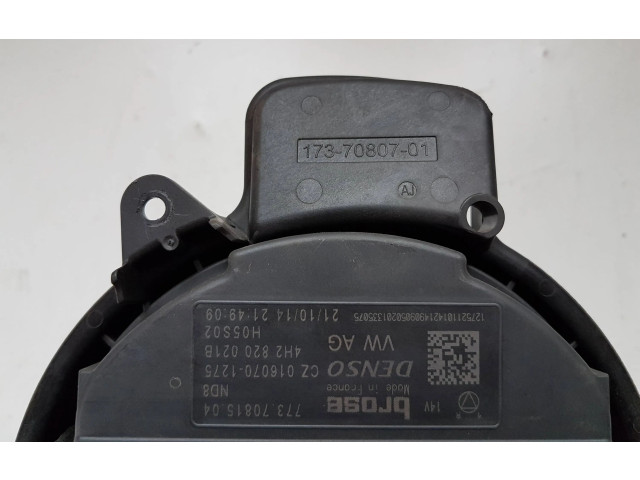 Вентилятор печки    7737081504, 4H2820021B   Audi A6 S6 C7 4G