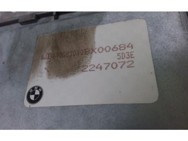 Блок управления двигателя 2247072, 0281001373    BMW 5 E39 1996 - 2003 года