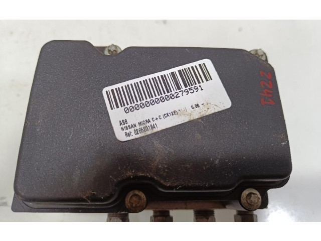 Jednotka ABS 0265231841   Nissan Micra C+C 2005