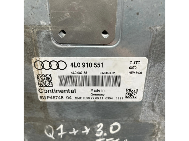 Блок управления двигателя 4L0910551, 4L0907551   Audi Q7 4L