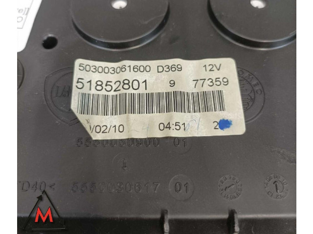 Přístrojová deska  Fiat Punto Evo 2009 51852801, 503003061600  