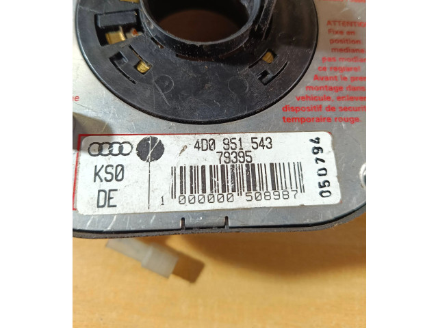 Подрулевой шлейф SRS 4D0951543, 000000508987   Audi A4 S4 B5 8D