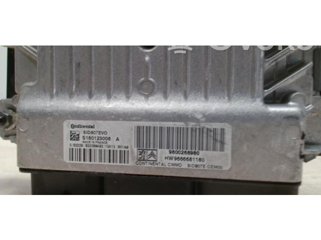 Řídící jednotka 1608492980, 1608492980   Peugeot 5008 2013