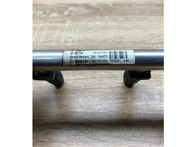 Vstřikovací lišta 96614001, 0280151036   Mercedes-Benz A W168     