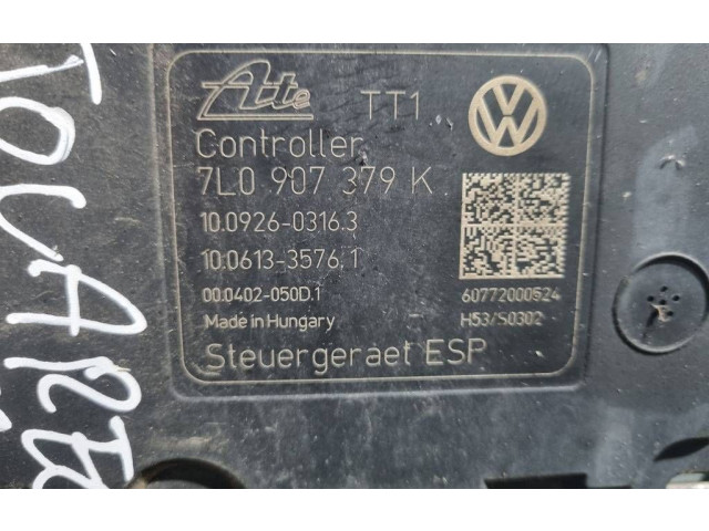Блок АБС 7L0907379K, 10061335761   Volkswagen  Touareg I  2002 - 2010 года