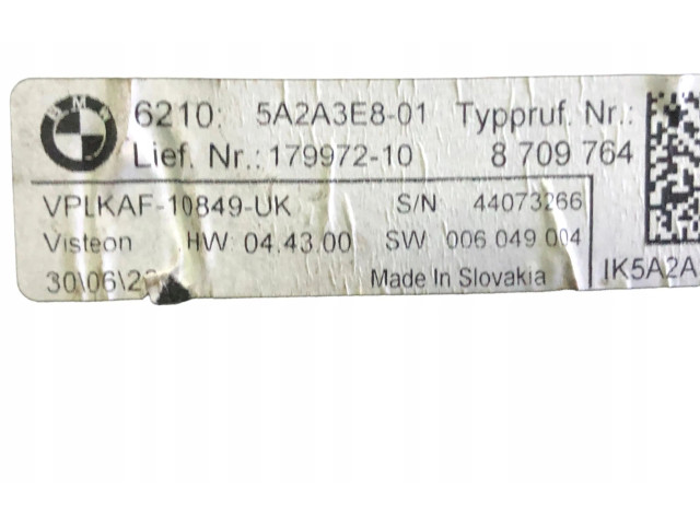 Přístrojová deska  BMW 1 F40 2021 5A2A3E8  