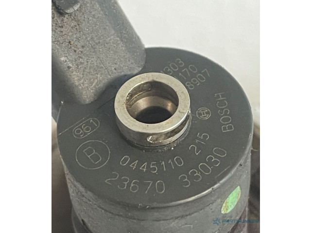 Vstřikovač 2367033030, 0445110215   Toyota Yaris     