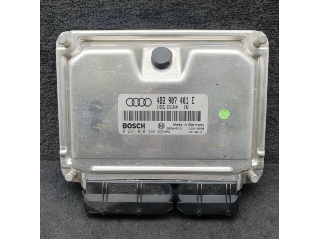 Блок управления двигателя 4B2907401E, 0281010394   Audi A6 S6 C5 4B