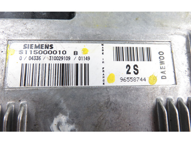 Vstřikovací lišta S115000010B, 96558744   Daewoo Matiz    F8CV 