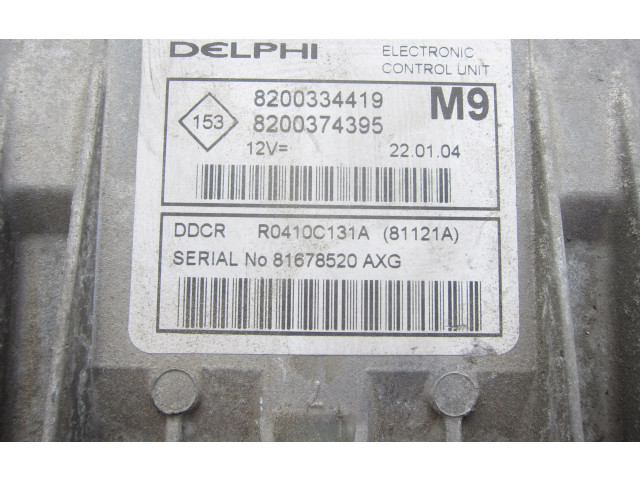 Řídící jednotka 8200334419, 8200374395   Nissan Micra 2003