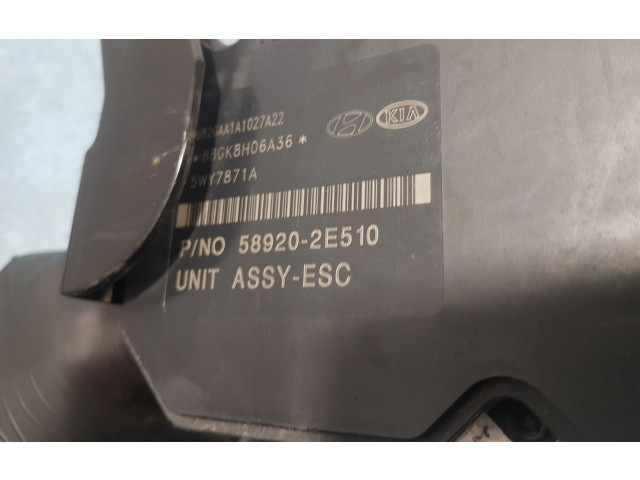 Jednotka ABS 58920-2e510   Hyundai Tucson JM 2009