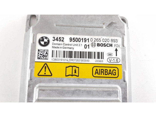 Блок подушек безопасности 9500191, 34.52-9500191   BMW M3 F80