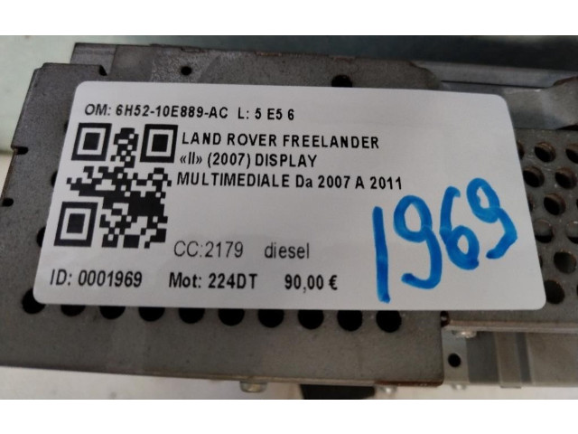 Přístrojová deska  Land Rover Freelander 2 - LR2 2007 6H52-10E889-AC, 224DT  
