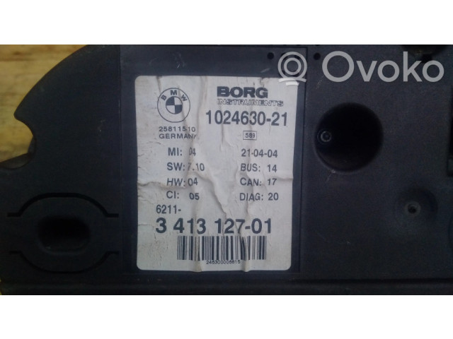 Přístrojová deska  BMW X3 E83 2005 102463021, 3413127  