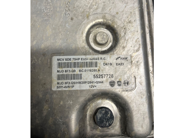 Блок управления двигателя     55257726, BC0118280A    Peugeot Bipper 