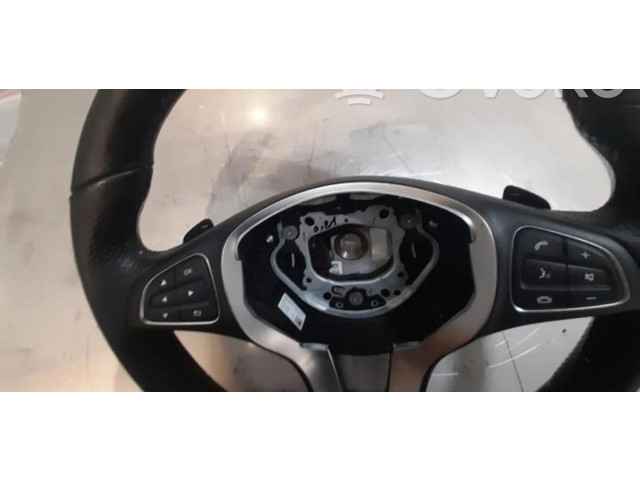 Руль Mercedes-Benz GLA W156  2013 - 2019 года A0004607411      