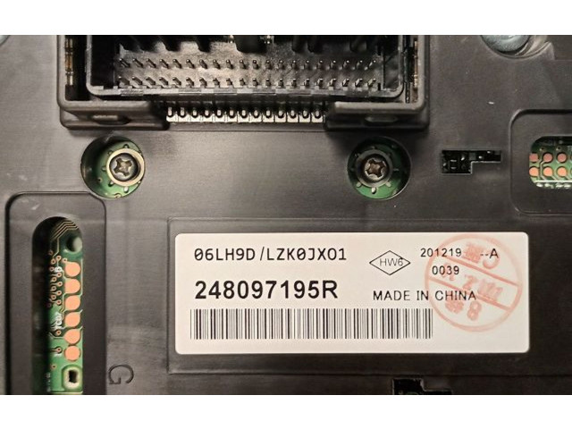 Přístrojová deska  Renault Kangoo III 2021 248097195R  