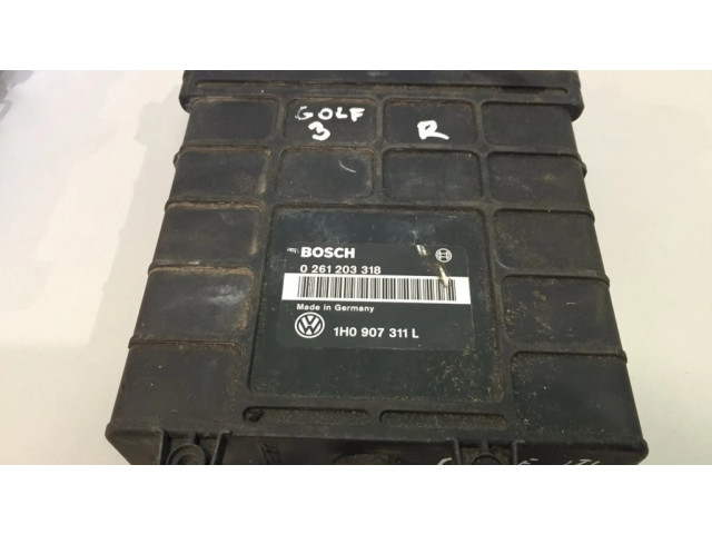 Řídící jednotka 1H0907311L, 0261203318   Volkswagen Golf III 1996