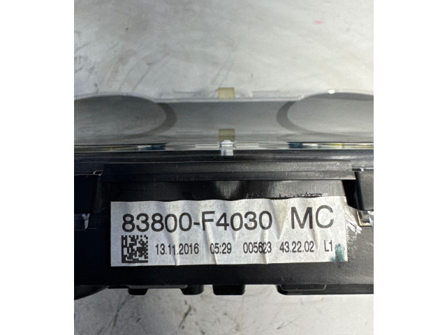 Панель приборов 83800F4030, 005623   Toyota C-HR I       