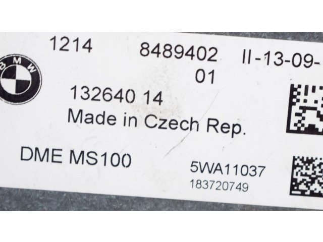 Блок управления двигателя 5WA11037, 8489402   BMW i3