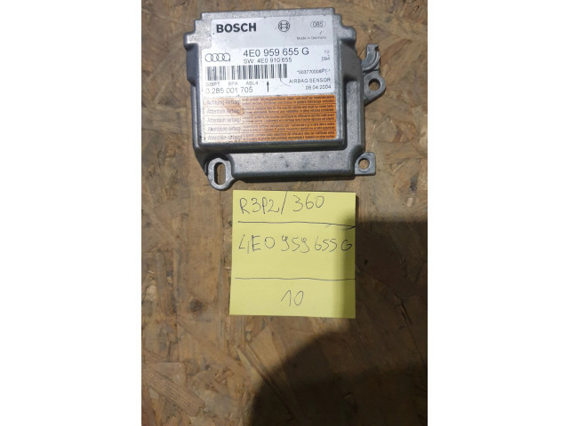 Блок подушек безопасности 4E0959655G, 4E0910655   Audi A8 S8 D3 4E