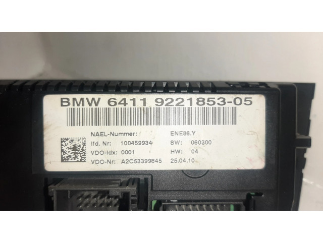 Блок управления климат-контролем 64119221853   BMW X1 E84