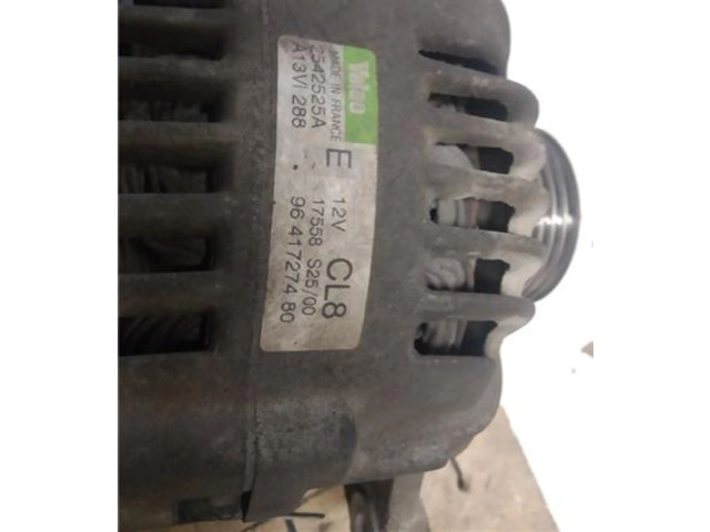 Генератор 9641727480, 9641727480   Peugeot 106      