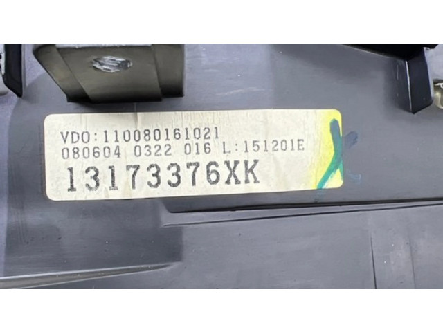 Панель приборов 13173376XK, 110080161021   Opel Meriva A       