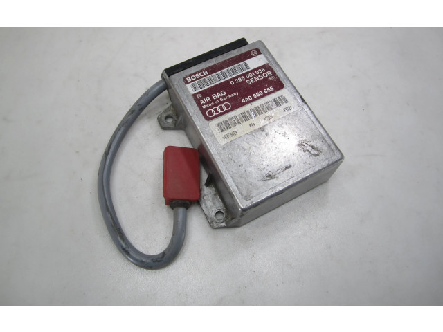 Блок подушек безопасности 4A0959655, 0285001036   Audi A6 S6 C4 4A