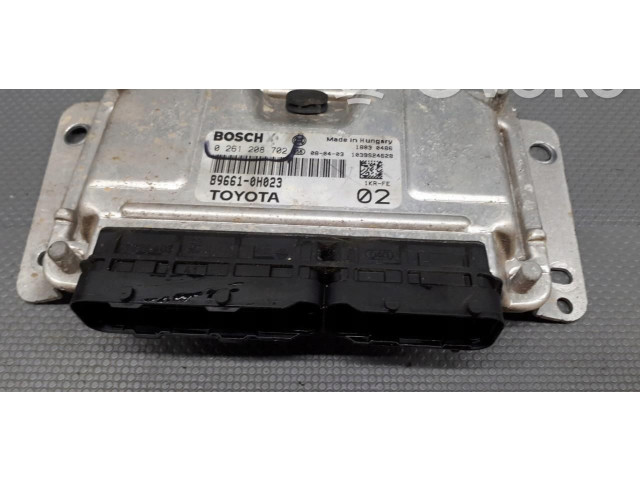Блок управления двигателем ECU 0261208702   Peugeot 107