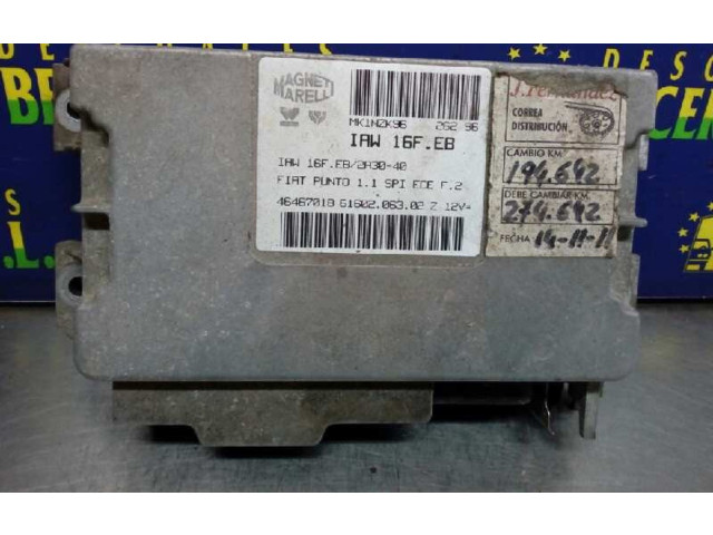 Блок управления двигателя IAW16FEB, 00464670180   Fiat Punto (176)