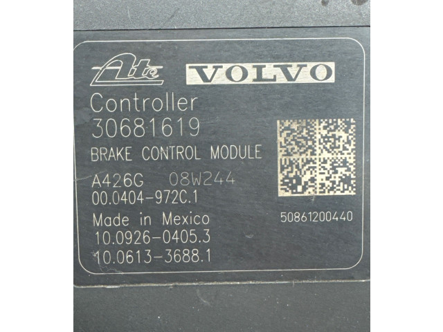 Jednotka ABS 30681619, 10061336881   Volvo XC70 2009
