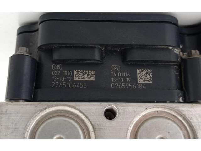 Jednotka ABS 0265956184, 0265956184   Fiat Punto Evo 2014