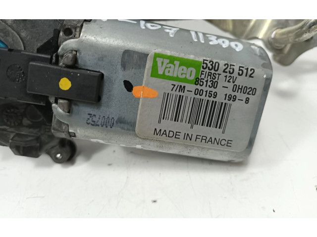 Моторчик заднего дворника 851300H020, 851300H020    Peugeot 107